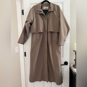Vintage LL Bean Womens Trench Coat